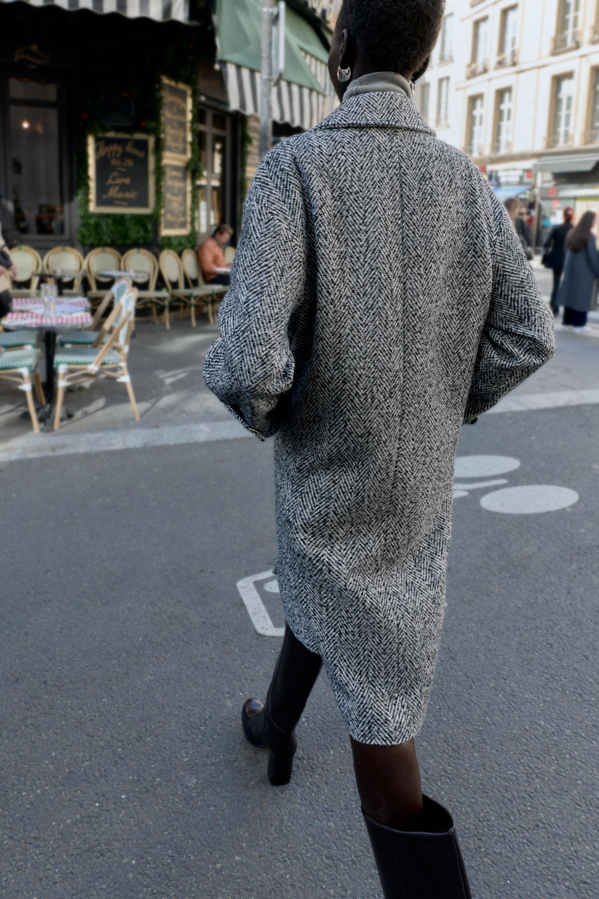 HERRINGBONE COAT